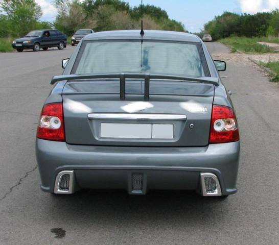 Задний бампер "Авиатор" на  2170