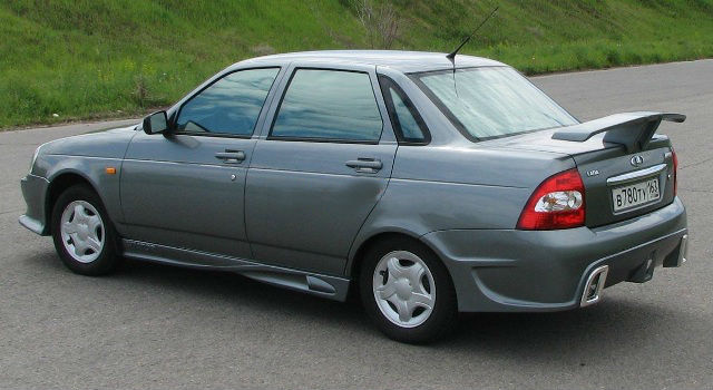 Пороги "Авиатор" на  2170