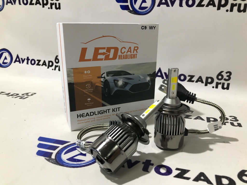 Светодиодные лампы LED Car Headlight 3000K/6000K H4