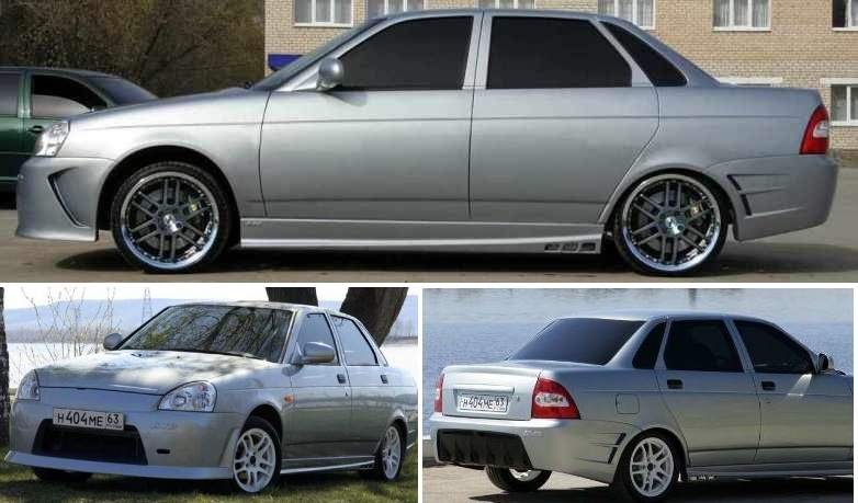 Пороги "AVR Авангард" на  2170
