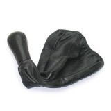 Декоративная ручка КПП из натуральной кожи на  2108-21099