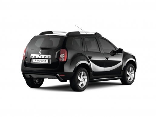 Защита заднего бампера d51 c полимерным покрытием на Renault Duster