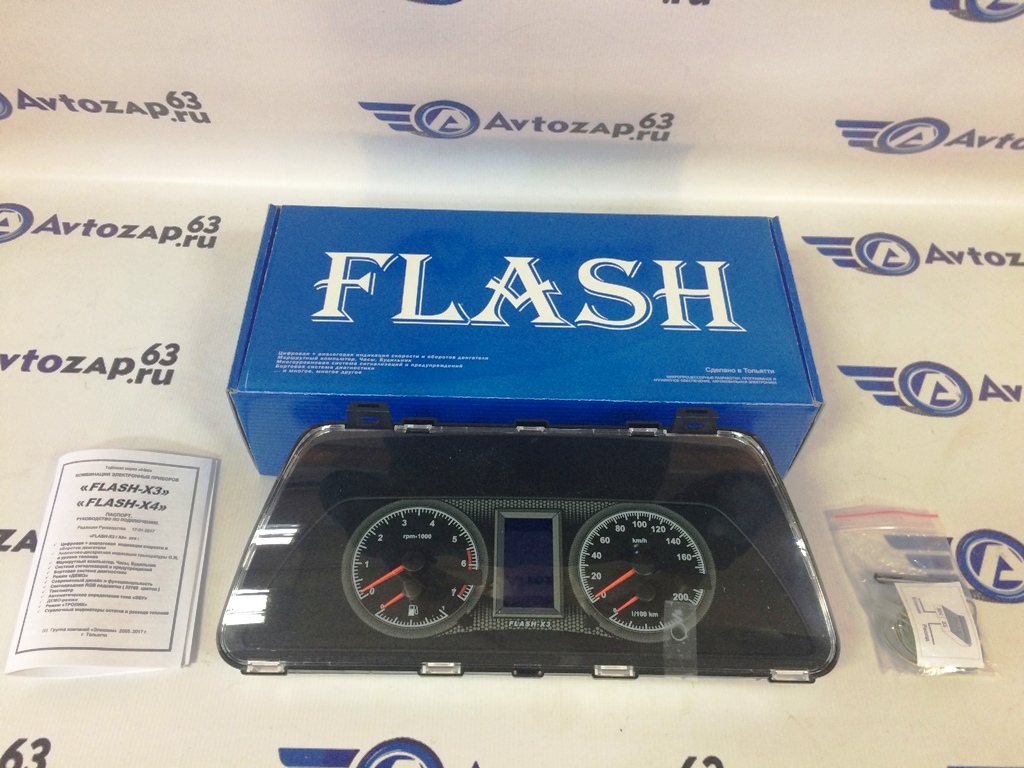 Электронная комбинация приборов FLASH X3 на  2108-2115,  4х4, 2123