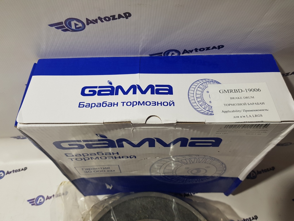 Барабан тормозной Gamma задний с АБС и подшипником на  Ларгус