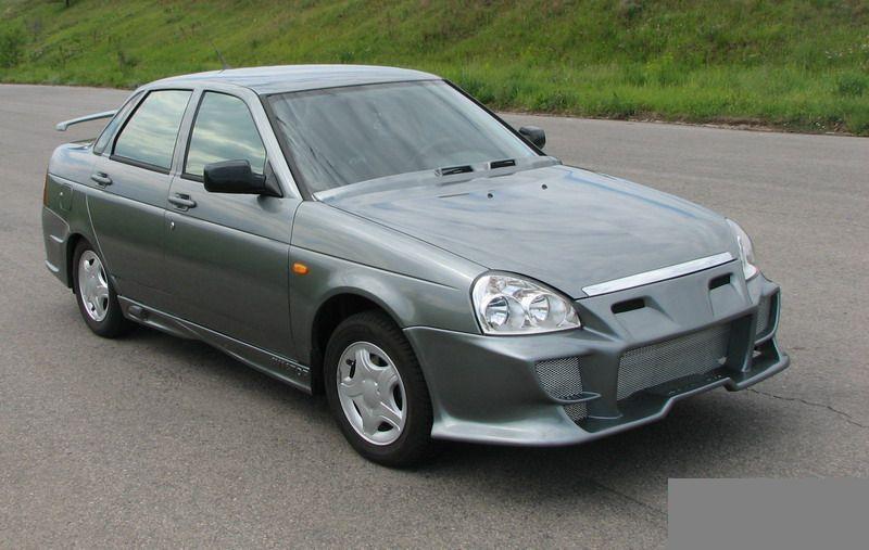 Передний бампер "Авиатор" на  2170