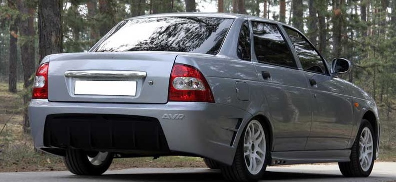 Задний бампер "AVR Авангард" на  2170