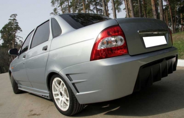 Задний бампер "AVR Авангард" на  2170