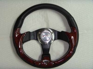 Спортивный руль "Wood Wheel" для автомобилей  дерево