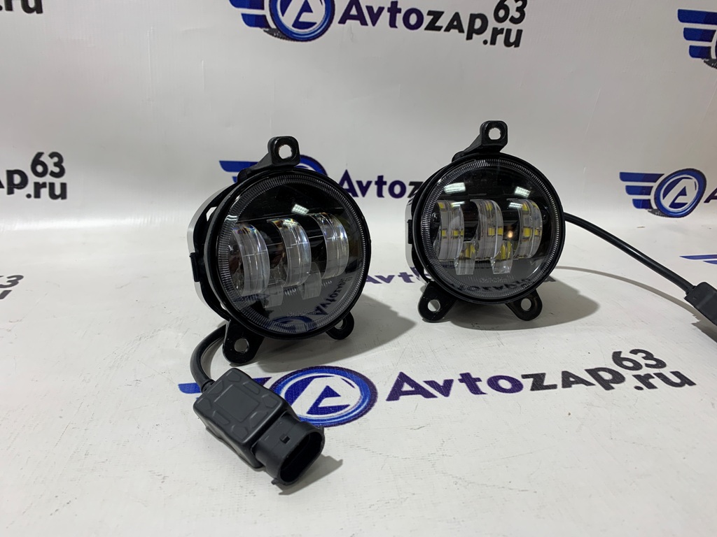 LED ПТФ Sal-Man 5 линз 60W на  Приора, Шевроле 