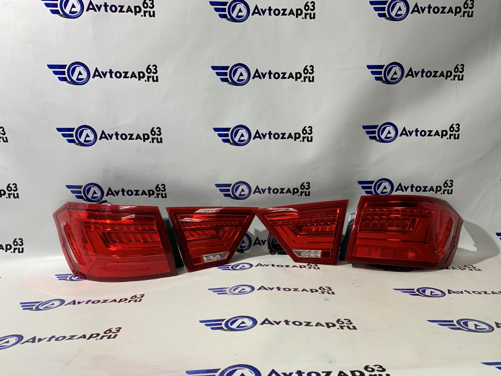 Светодиодные тюнингованные LED фонари на  Веста (красные)