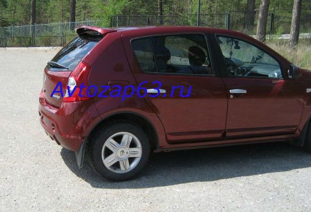 Спойлер "Карт-RS" на Renault Sandero (вариант №1)