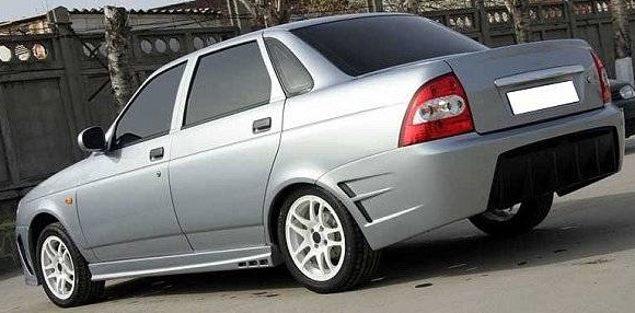 Задний бампер "AVR Авангард" на  2170