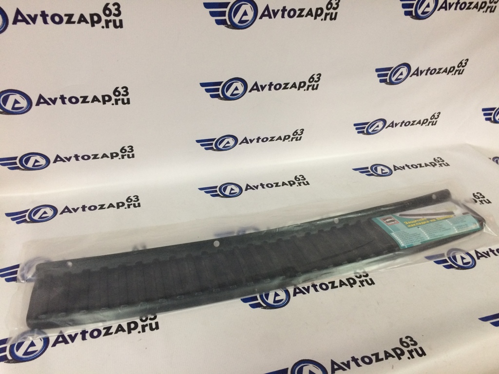 Накладка на задний бампер для  Калина универсал