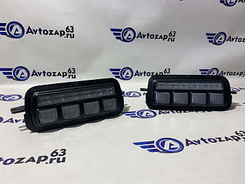 Подфарники LED светодиодные с ДХО РЕВЕРС Тюн-Авто на  4x4 