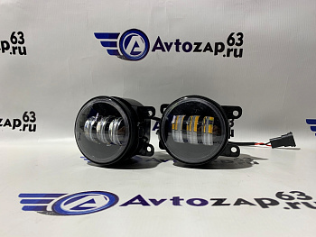 LED ПТФ Sal-Man двухрежимные на  2180, 2190 ФЛ, Икс-ray