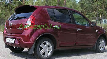 Спойлер "Карт-RS" на Renault Sandero (вариант №2)