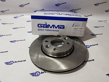 Диск переднего тормоза Gamma с АБС на  Ларгус, Веста