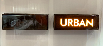 Повторители поворота URBAN желтые на  4х4 